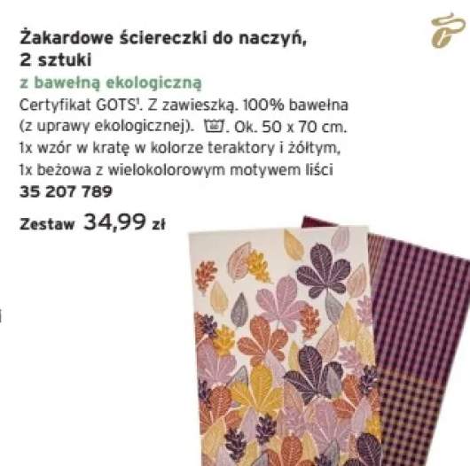 ściereczki do naczyń