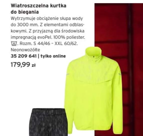 kurtka do biegania