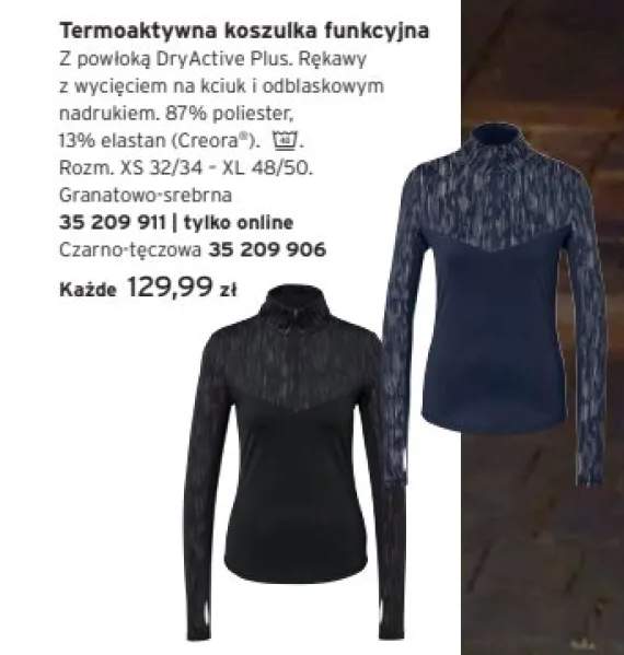 koszulka funkcyjna damska