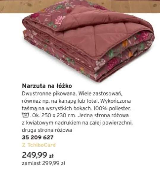 narzuta na łóżko