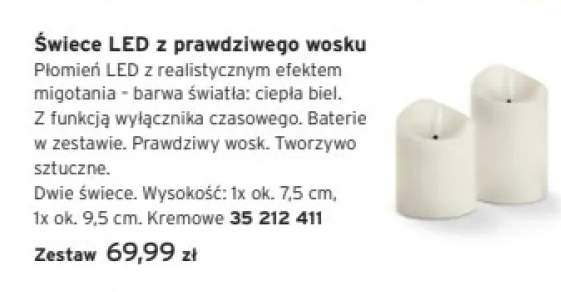 świeca led
