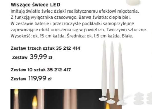 świeca led