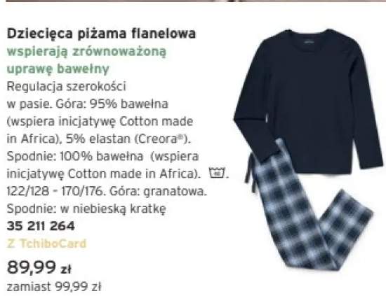 piżama dziecięca
