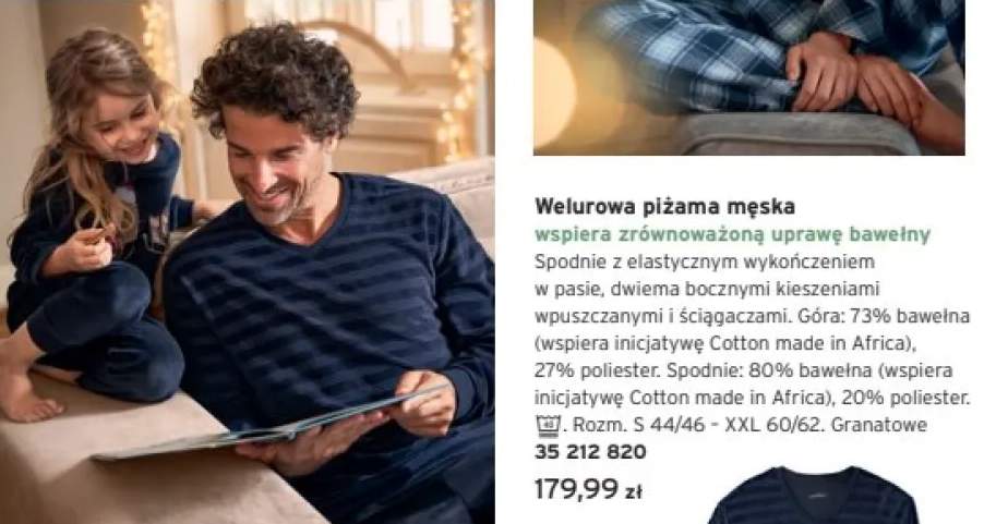 piżama męska