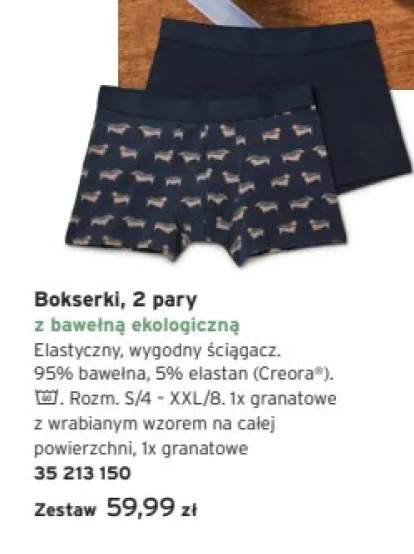 bokserki męskie