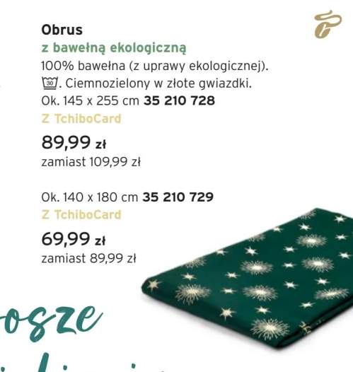 obrus świąteczny