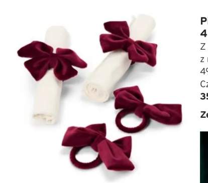 pierścienie na serwetki