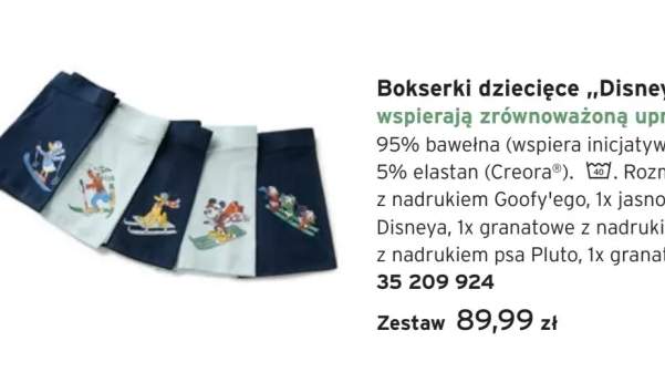 bokserki chłopięce