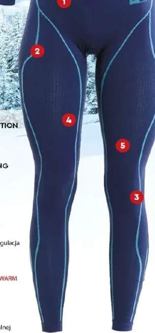 legginsy termoaktywne