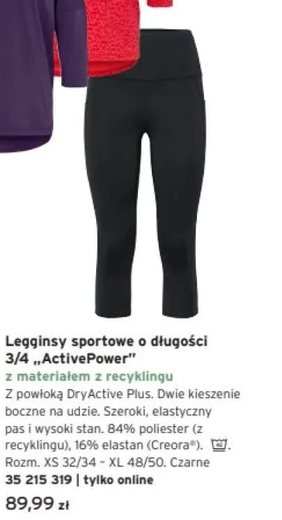 legginsy damskie