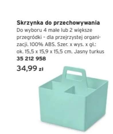 skrzynka do przechowywania