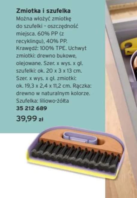 zmiotka z szufelką