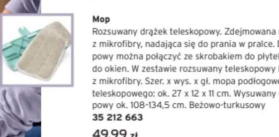 mop płaski