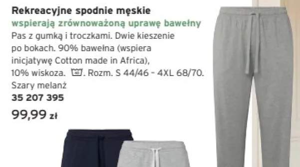 spodnie dresowe męskie