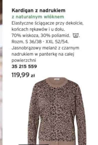 kardigan damski