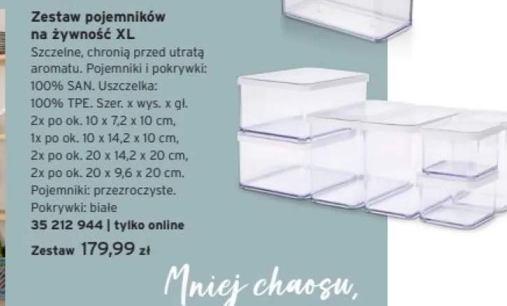 pojemnik na żywność