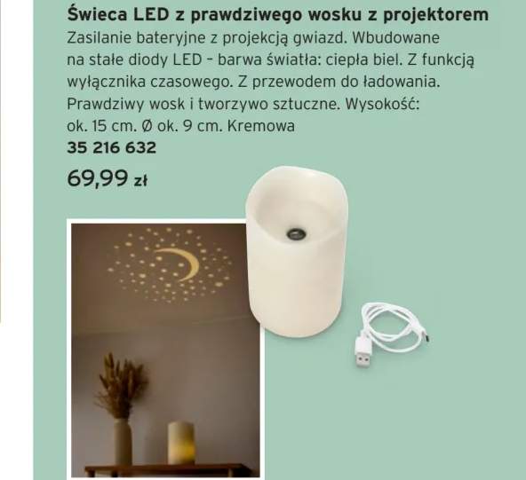 świeca led