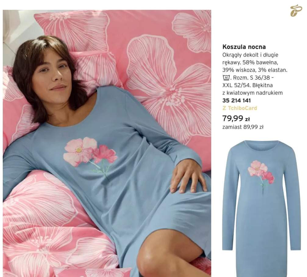koszula nocna damska