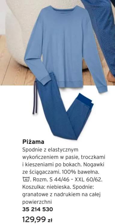 piżama męska