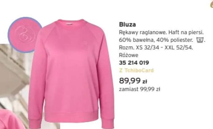 bluza dresowa damska