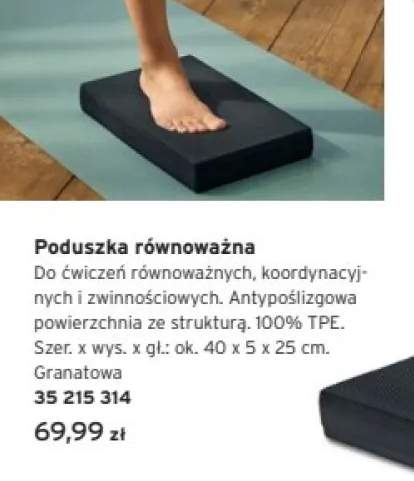 poduszka do ćwiczeń