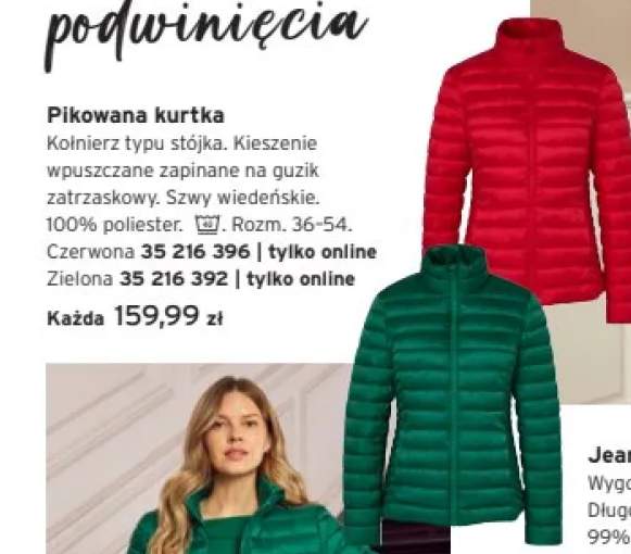 kurtka pikowana damska