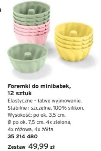 foremki do babeczek