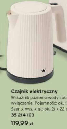 czajnik elektryczny