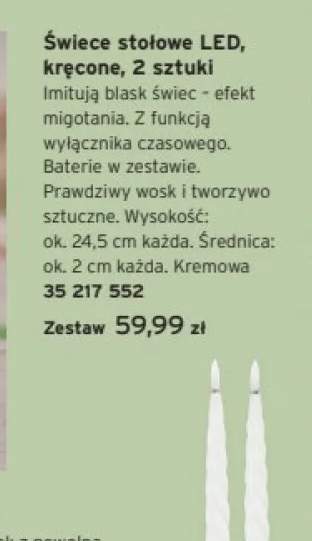 świeca led