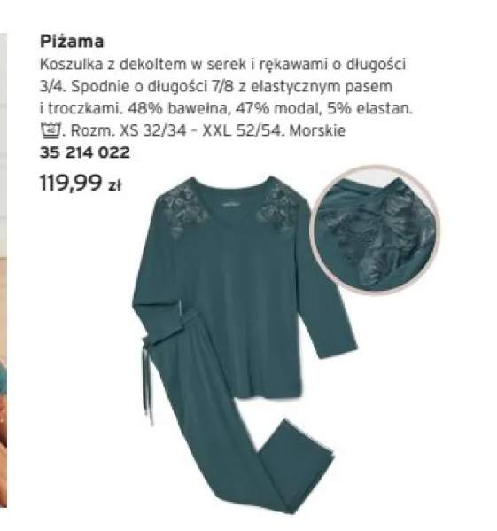 piżama damska