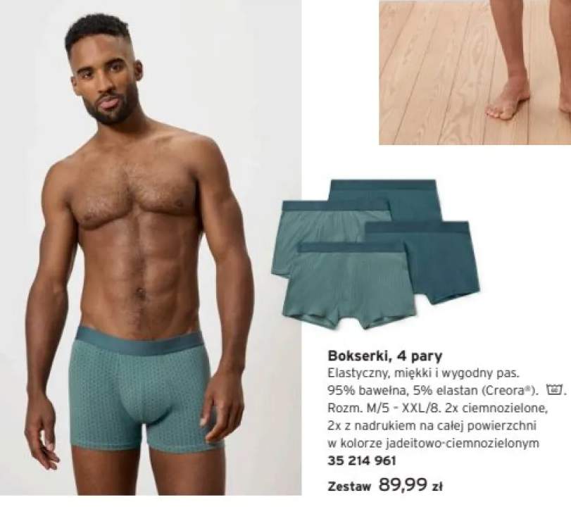 bokserki męskie