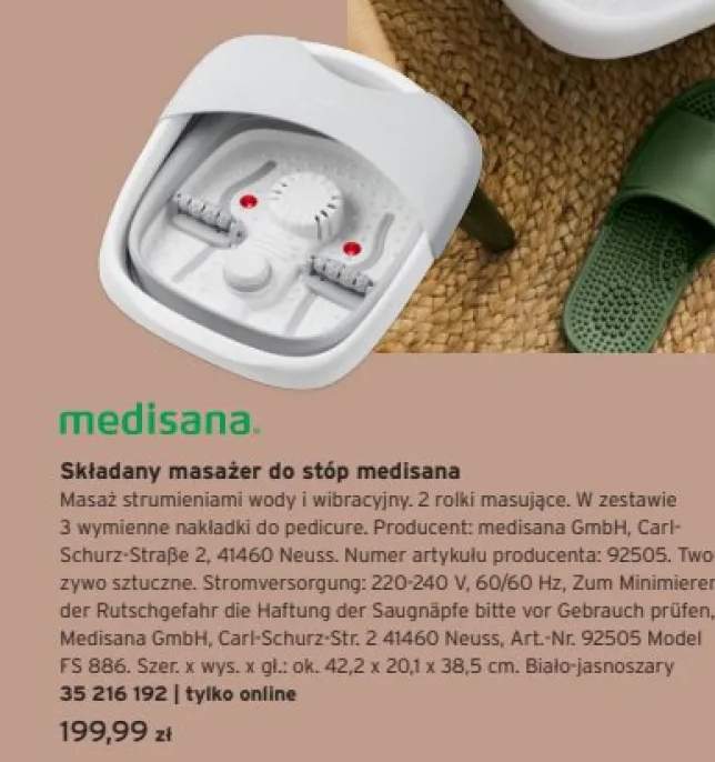 masażer do stóp