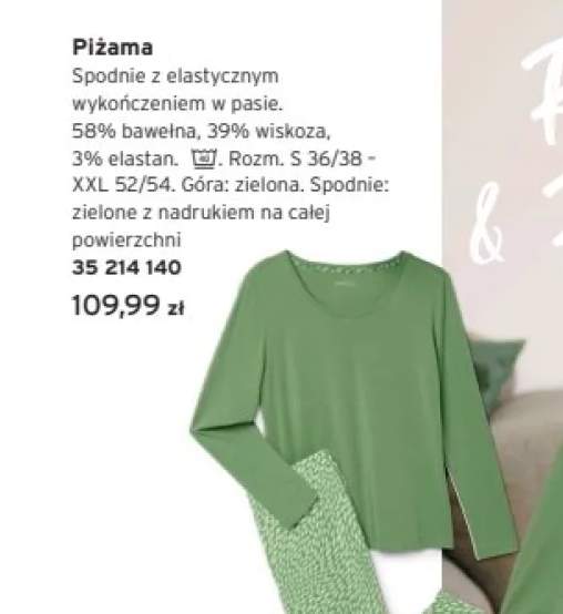 piżama damska