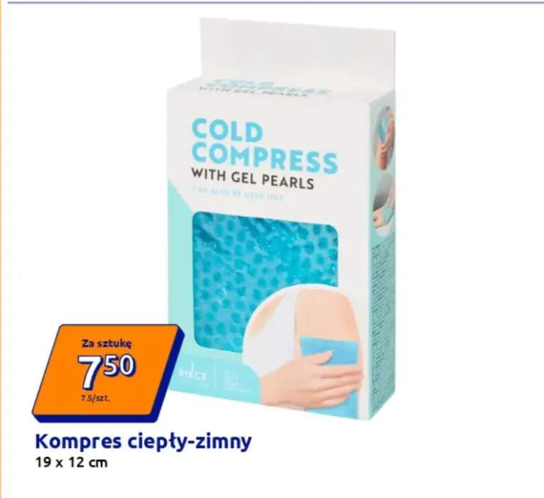 kompres na nogę