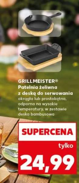 patelnia żeliwna