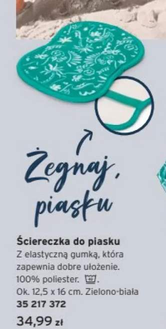 Ściereczka do piasku