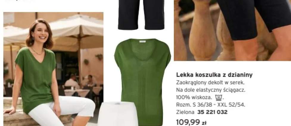 Lekka koszulka z dzianiny Tchibo