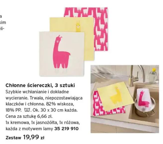 Chłonne ściereczki