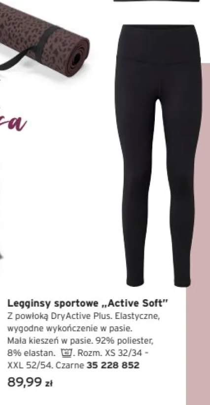 Legginsy sportowe Active Soft