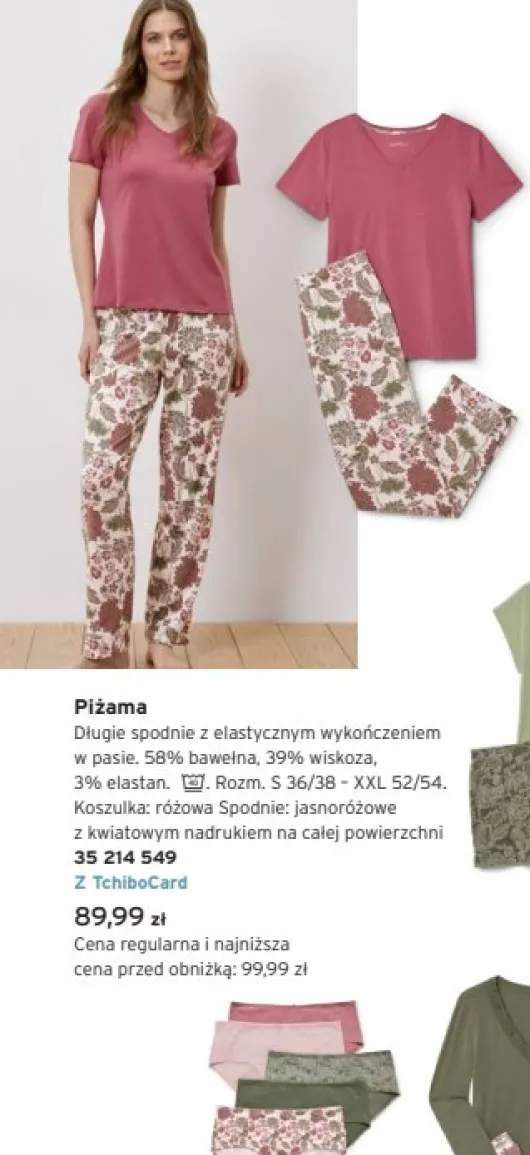 Piżama damska Tchibo