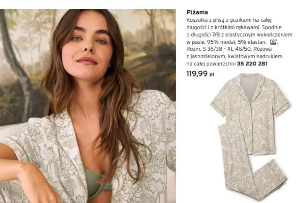 Piżama damska