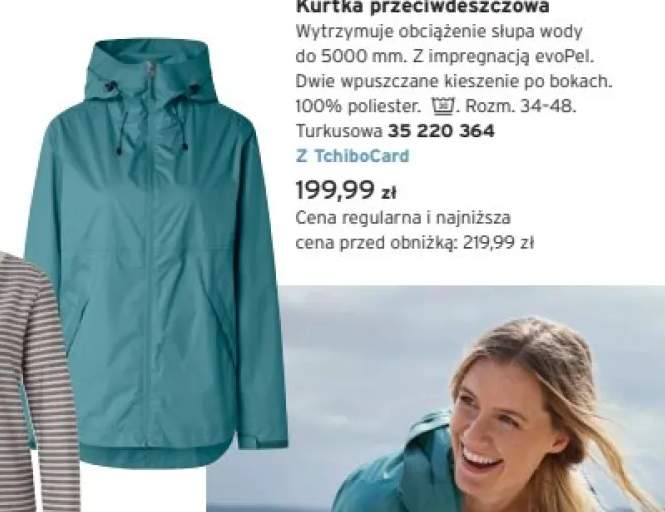 Kurtka przeciwdeszczowa Tchibo