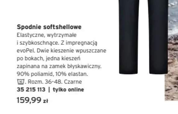 Spodnie softshellowe Tchibo