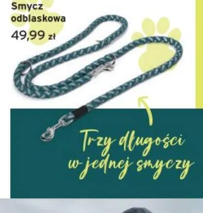 Smycz odblaskowa